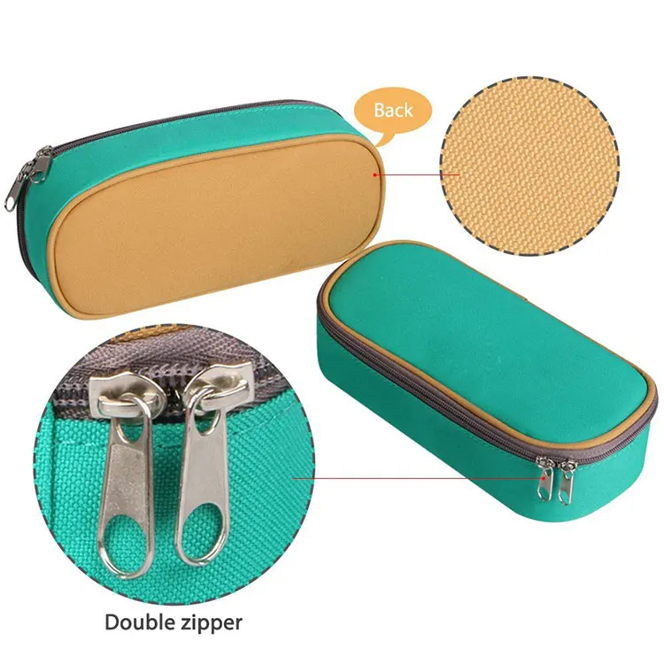 Large Capacity Quality Classic Custom Small Tool Cute Pencil Case Holder Pouch