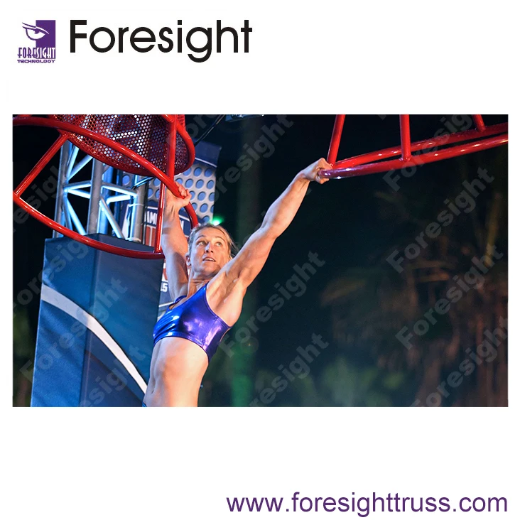 Hot Sale Floating Bridge with Trampolines for Small Indoor Adults Ninja Project