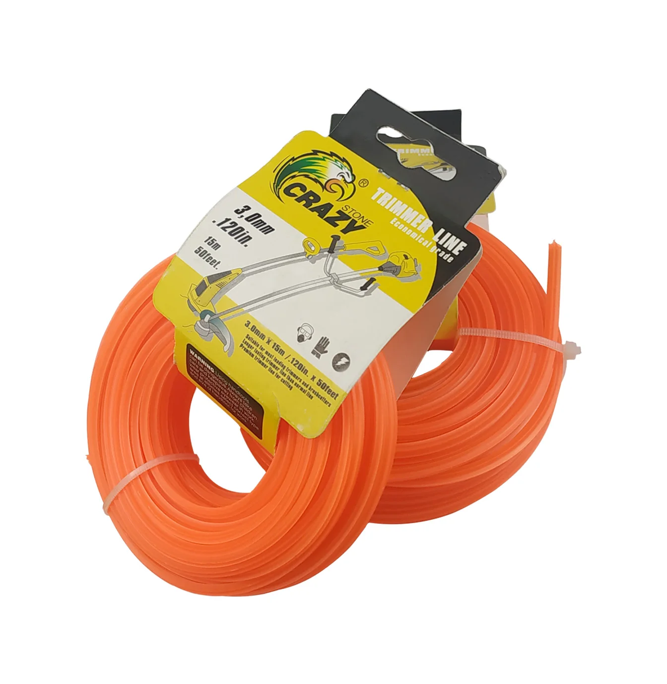 Garden Tools Grass Trimmer Bush Cutter Parts Trimmer Line 3.0mm Star