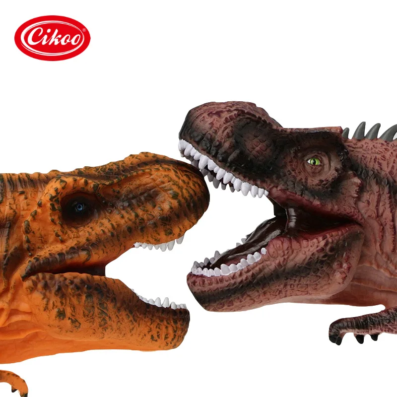 4D Eyes Dinosaur Hand Puppet Toy Finger