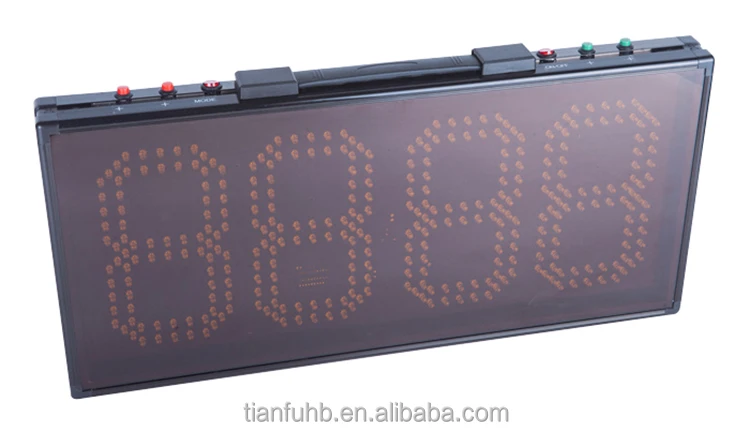 
TF-FB5203 electronic LED portable soccer substitution board 
