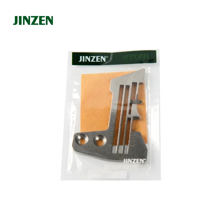 JINZEN E800 three thread needle plate  for siruba overlock 747 industrial Sewing Machine