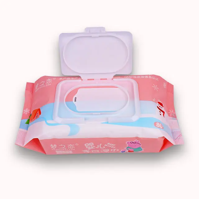 100% Purfied Water Natural Baby Wipes No Alcohol