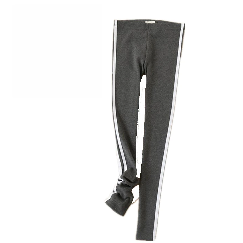 CUHAKCI Spring Women New High Quality Women Leggings Fashion Vertical Stripes Slim Elastic Pants Sportswear Leggings Breathable