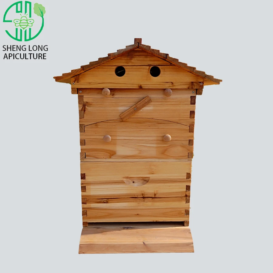 Full Set Artesian beehive With Watching Windows Artesian Bee Hive Honey Artesian Beehive Frames Langstroth Brood Box/super Box