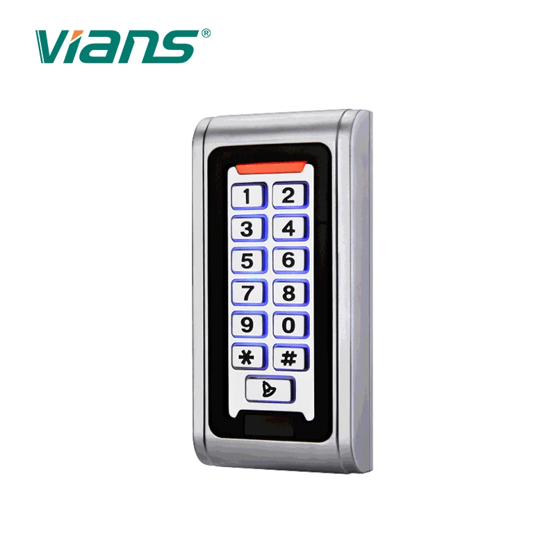 IP68 waterproof Standalone Metal Keypad with doorbell for outdoor access control