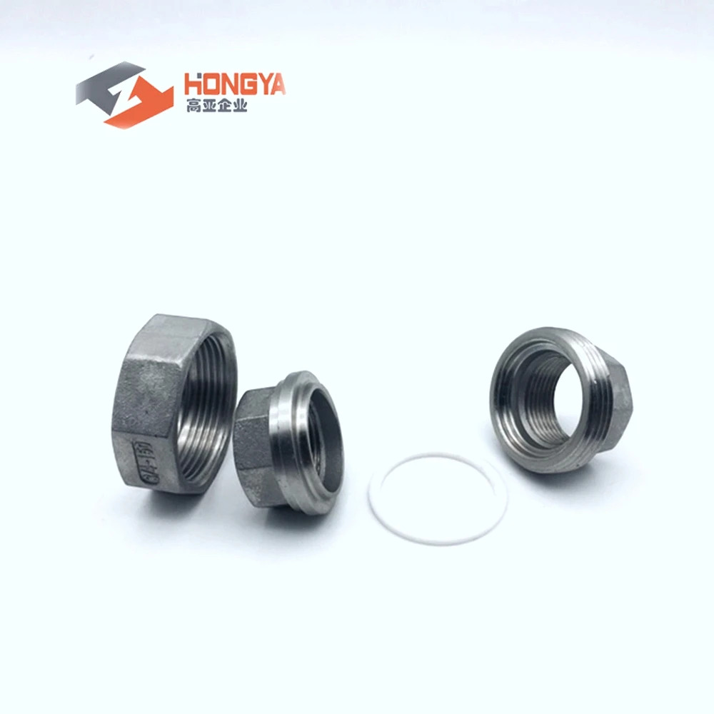 threaded stainless steel unoin IC fitting NPT BSP 304 316