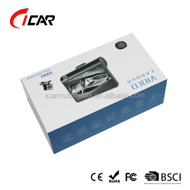 
Hd 720p Av In Led Night Vision 3 Camera Car Dvr Dash Cam 