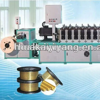 aluminum brass Y Type zipper teeth drawing wire machine