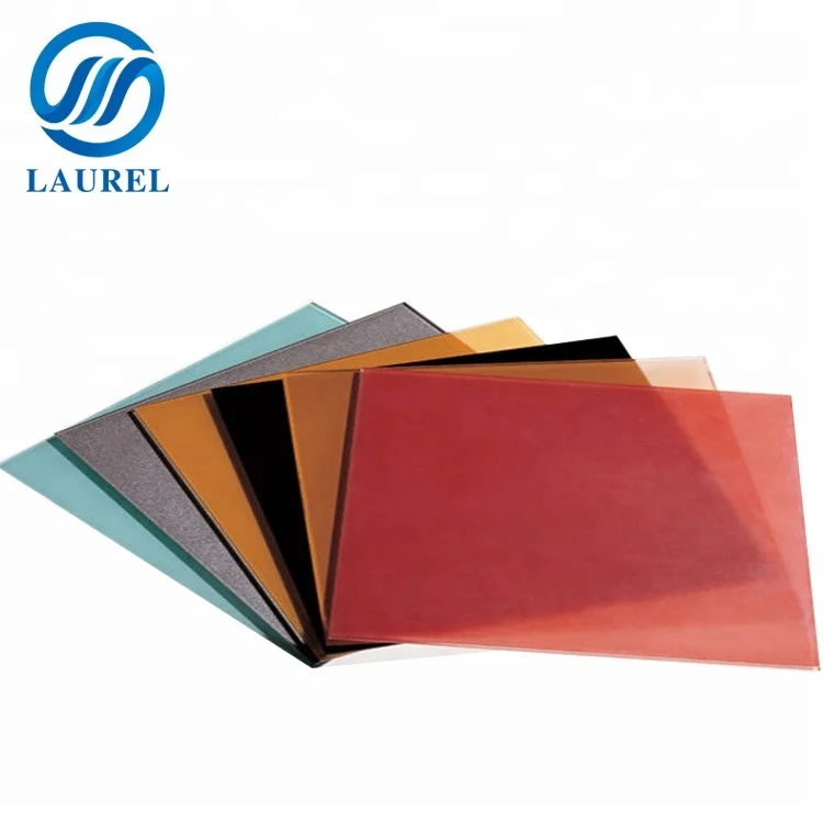 4mm 5mm tea tinted glass sheets for sale