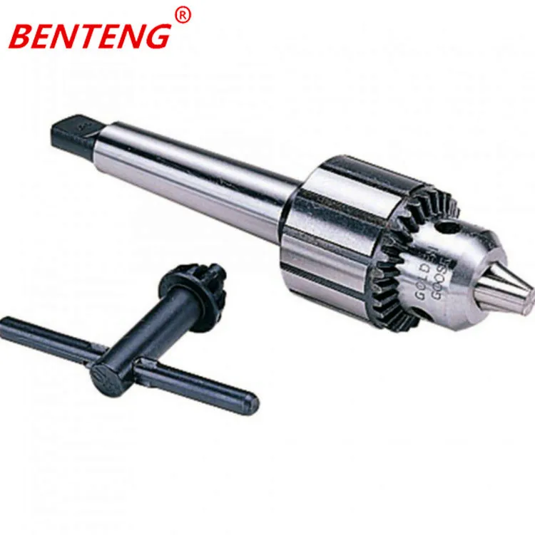 Morse Taper Key Collet Keyless Drill Chuck Arbor With Draw Bar