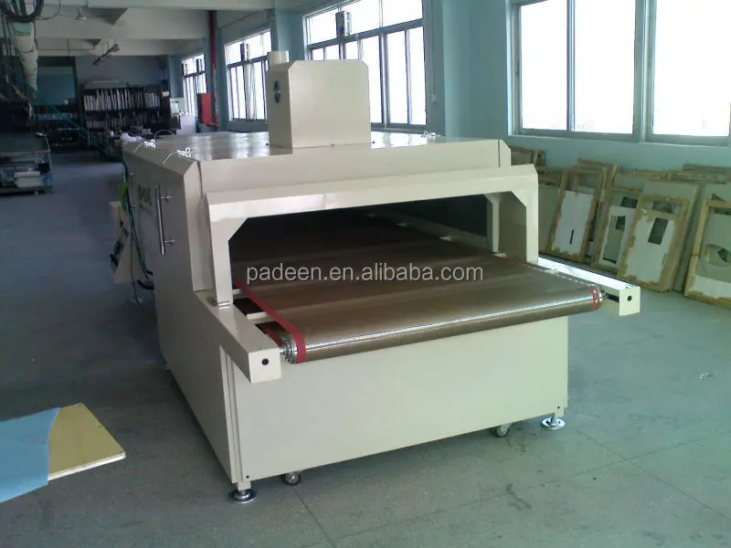 
General T-shirt Conveyor 350cm Mesh Belt Screen IR Drying Tunnel 