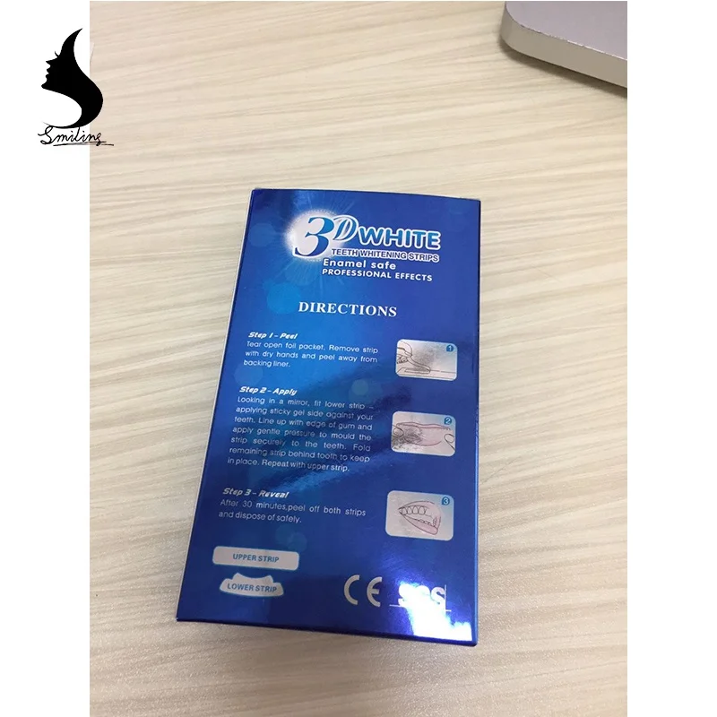 
No Logo Advanced Tooth Dental Tooth Kit Oral Hygiene Care 3D Teeth Whitening Strips 