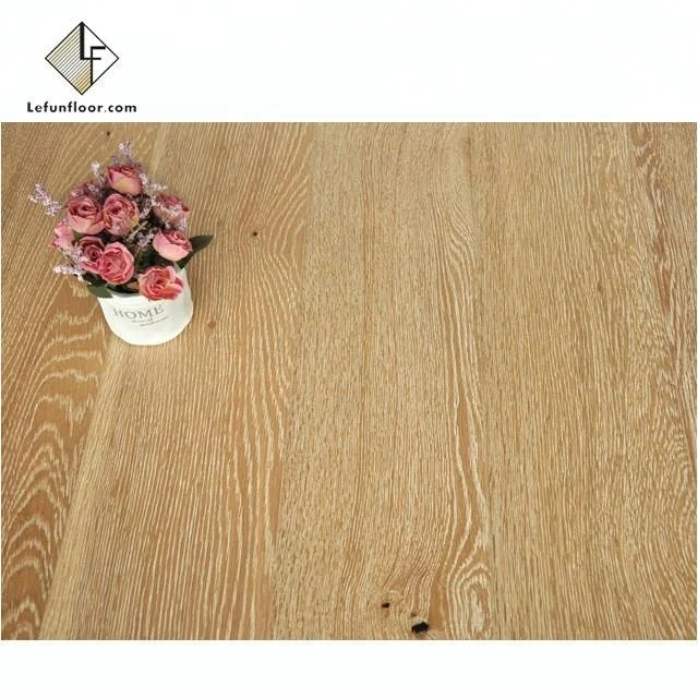 wide plank white wash oak engineered timber flooring