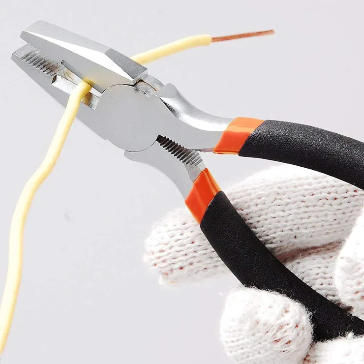 
Set Hand Tool Kit With Plastic Toolbox Storage Work Tool 