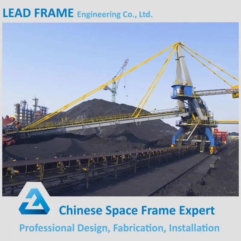 Long Duration 100 MW Power Plant with Steel Frame Coal Storage