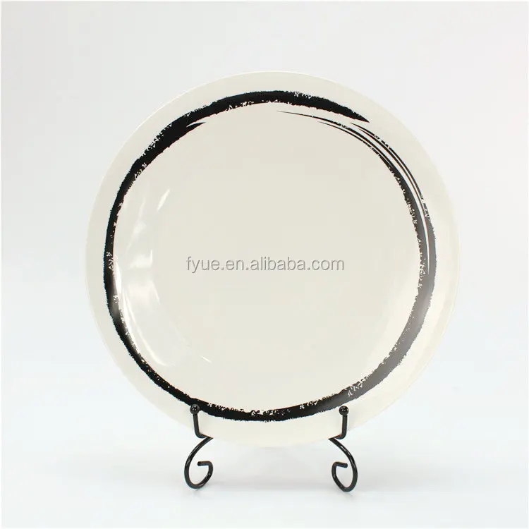 White turkish hotel ceramic dinnerware sets / durable and sustainable porcelain dinner set for weddings