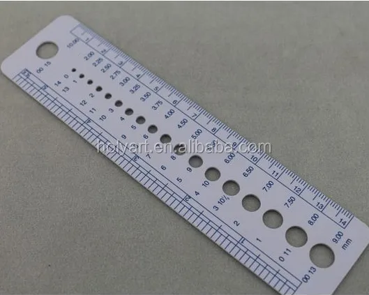 hot sale ruler with a hole