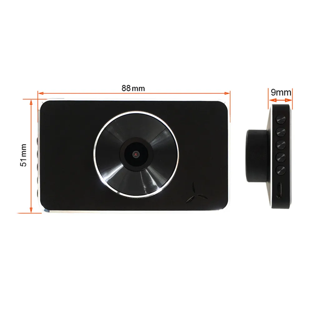 
Dual cameras 3.0 inch NTK96658 Sony imx323 Full HD dash cam 