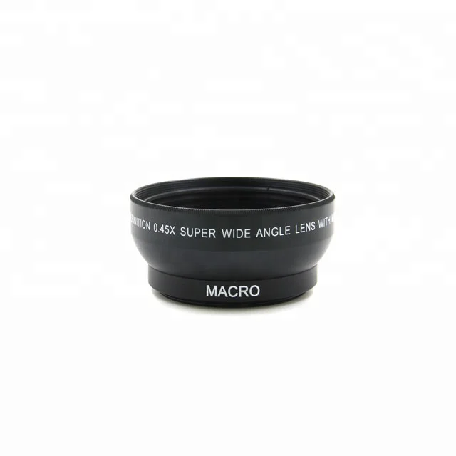 Digital High Definition 0.45X Super Wide Angel Lens With Macro Japan Optics Camera Lens