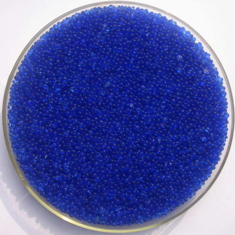 
Chemical Auxiliary Agent Classification Reasonable Price Blue to Pink Indicating Silica Gel Blue Beads in 1-3mm 