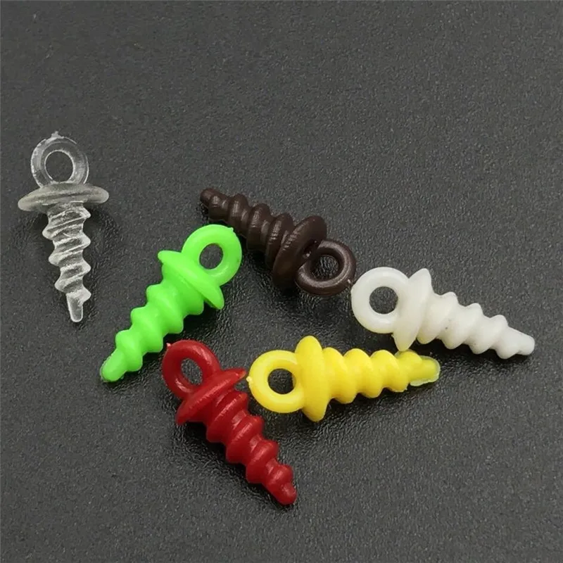 carp fishing accessories pop up pegs plastic bait screws for hair rigs booms end tackle