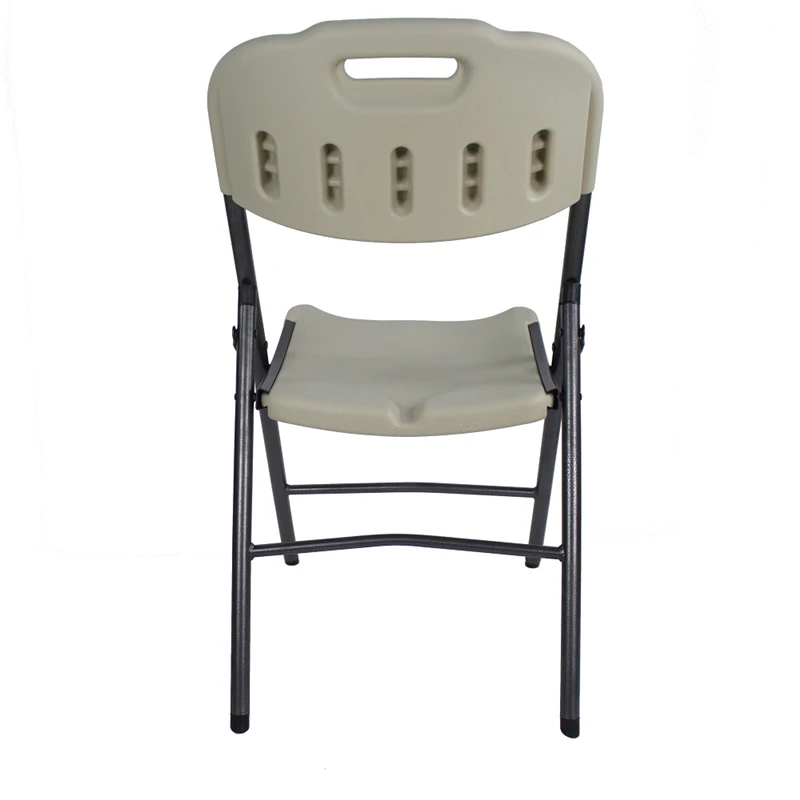 Modern White Plastic Folding Chair for Outdoor Events Parties Garden Dining Patio Hotel and Park Furniture