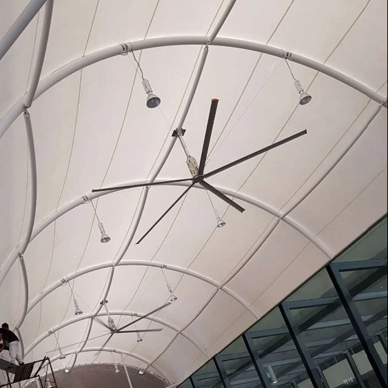 QX 20 футов, большой завод HVLS, большие потолочные Охлаждающие вентиляторы