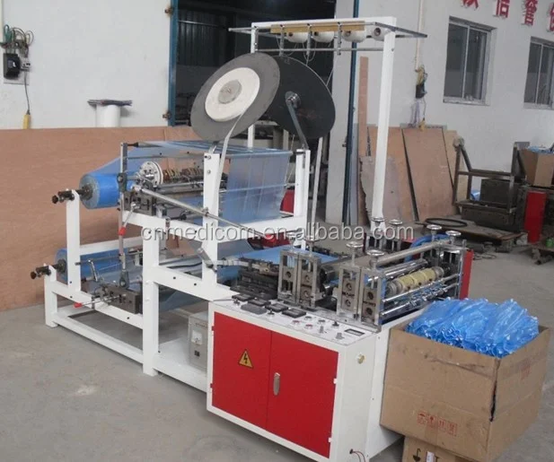 
Has videos Hospital use disposable cheap price plastic sleeve arm cover machine 