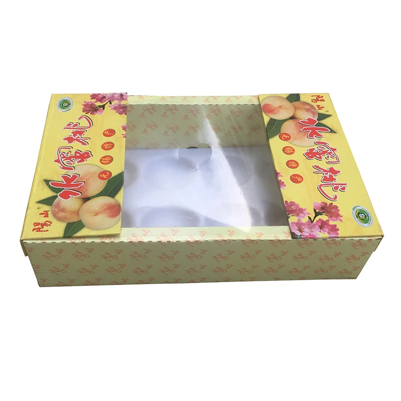  Лидер продаж одноразовая коробка для фруктов картонная овощей лучшего качества