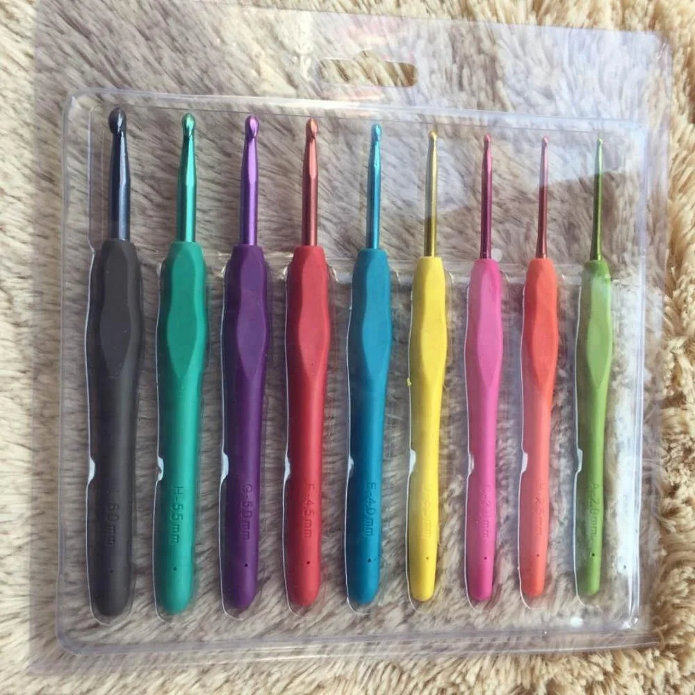 Лидер продаж, дешевый алюминиевый крючок для вязания, спицы для вязания