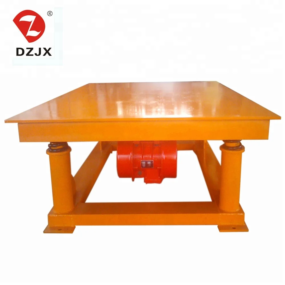 Concrete Metal Vibrating Table Small/Vibration Testing Table For Concrete Moulds