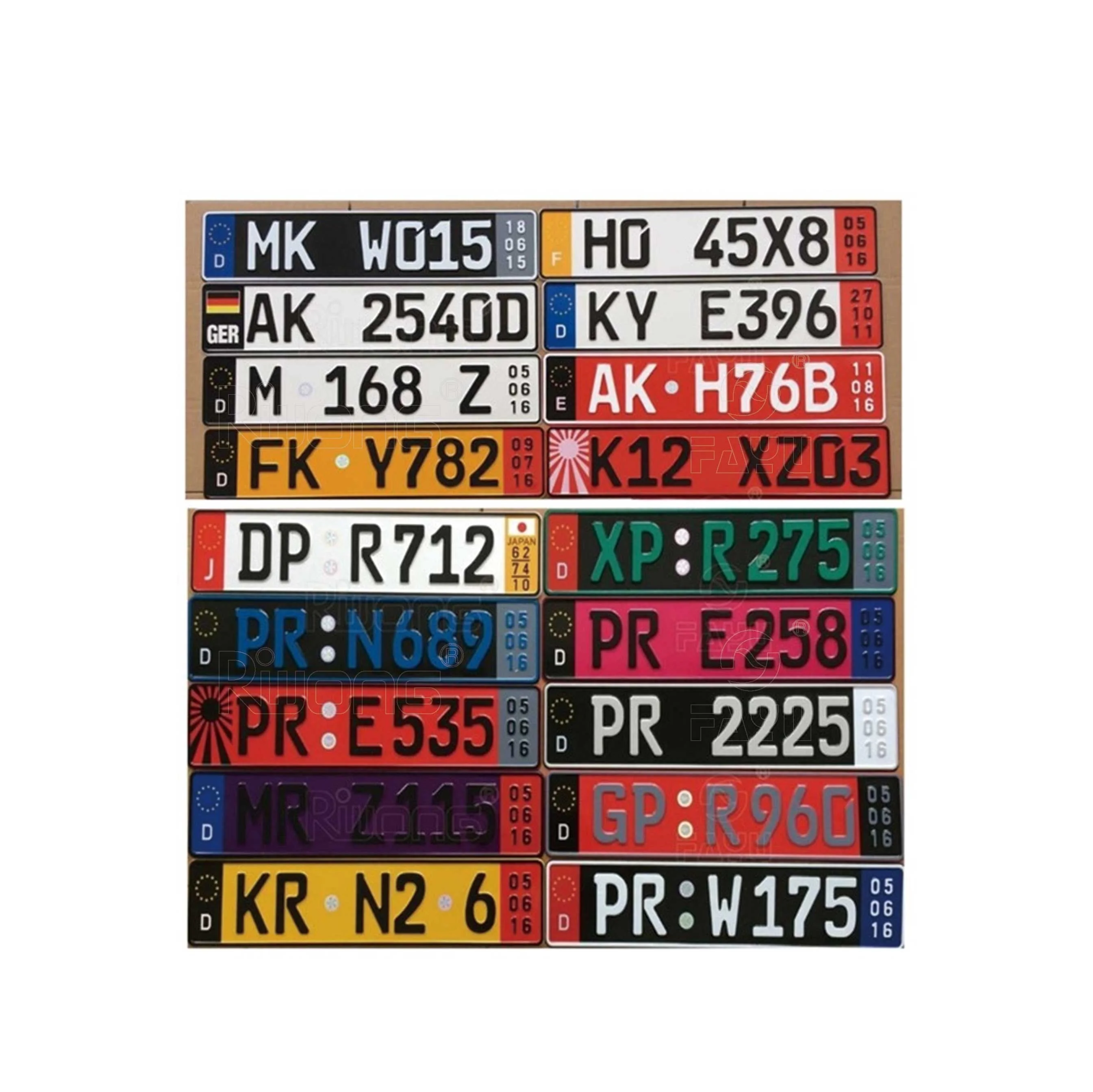 car number plate frame