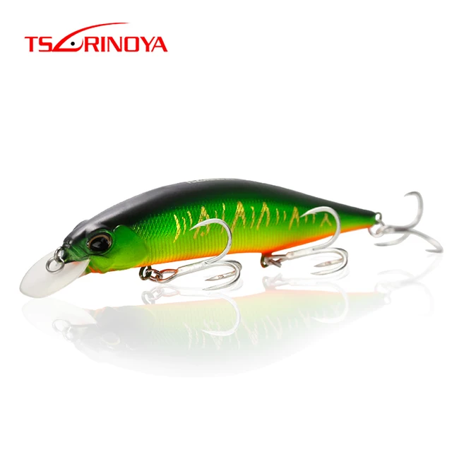 
Tsurinoya Fishing Lures DW51 Suspend Minnow Hard Lure 120mm 19.5g Fishing Bait with Tungsten Steel Bead Bass Lure  (60773139859)