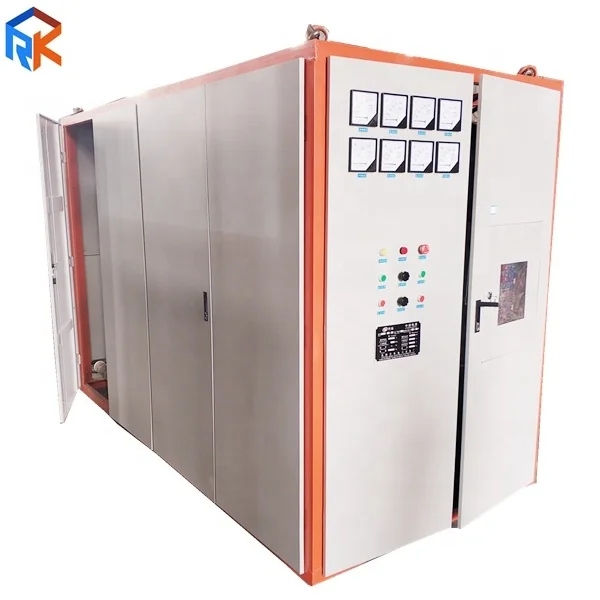 2T intermediate frequency aluminium shell induction melting copper electric furnace