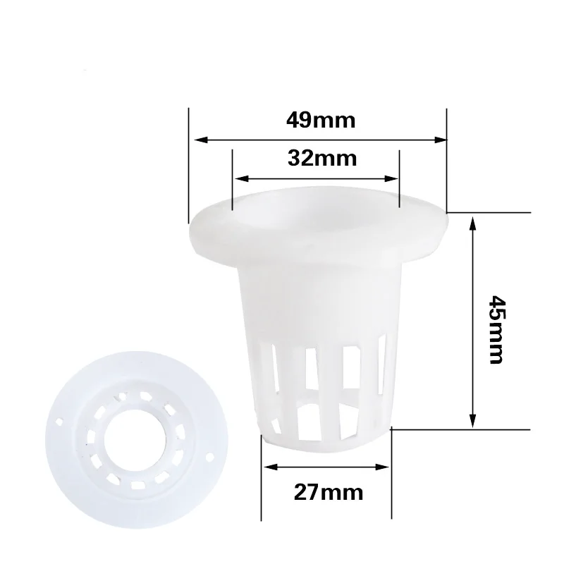 New Product Agriculture Greenhouse Plastic Net Pot NFT For Hydroponic System