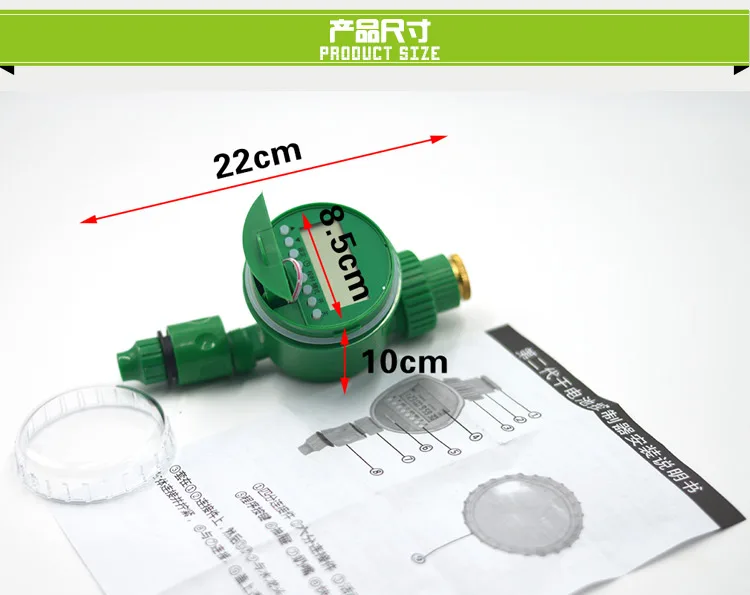 powerful garden drip irrigation system controller automatic countdown water timer