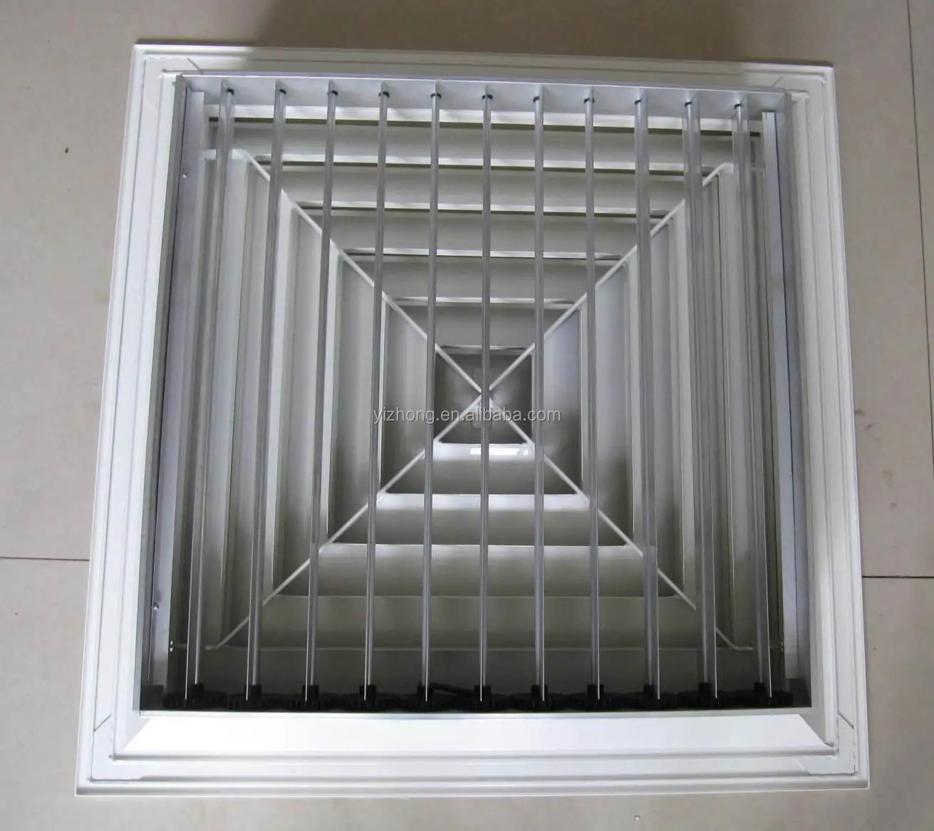 Кондиционер Терминал 4 двойной потолочный диффузоры для комнаты вентиляции воздуха на выходе системы и кондиционирования
