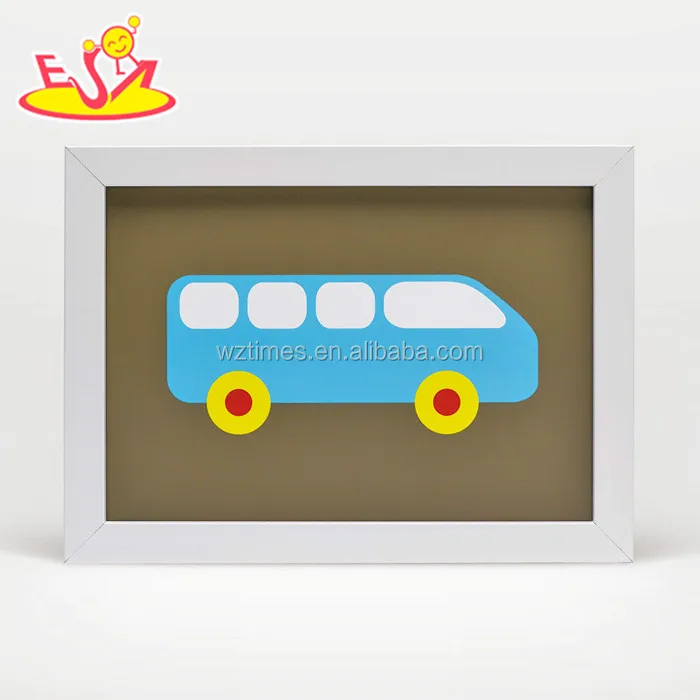 2018 Новый дизайн висит роспись деревянной дети wall art лучшие деревянные дети стены искусства w09D022