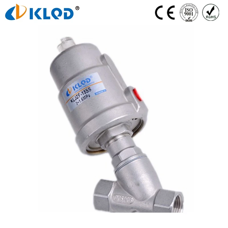 Stainless Steel 90 Degree Water Angle Seat Valve
