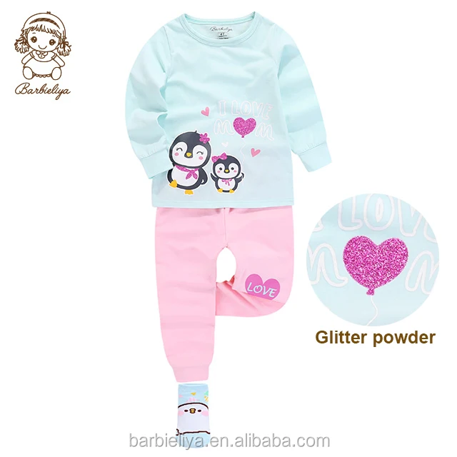 
v-Pyjamas night sleepwear suit kids sets pajamas 