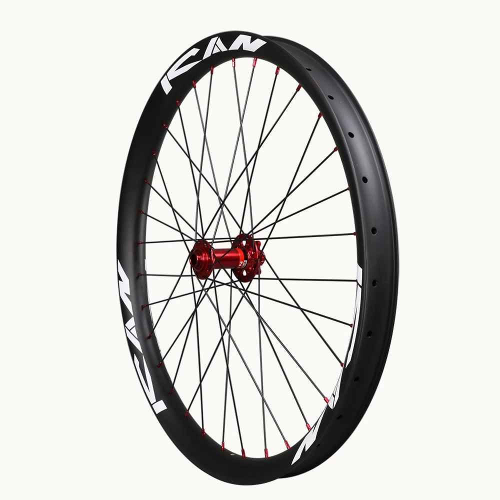 Hand-built Carbon T700 Rims Enduro Mtb/Fat/Snow Bike Wheels 27.5er Plus 110*15/148*12