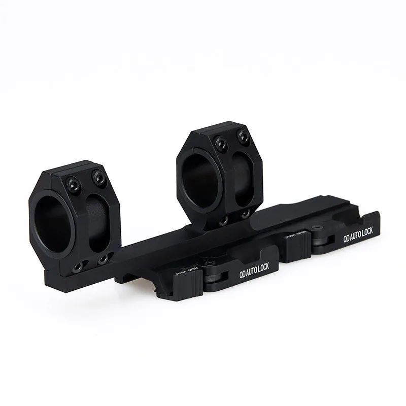 Cheap price Aluminum tactical scope accessories 25.4mm 30mm QD double rings scope mount GZ24-0133
