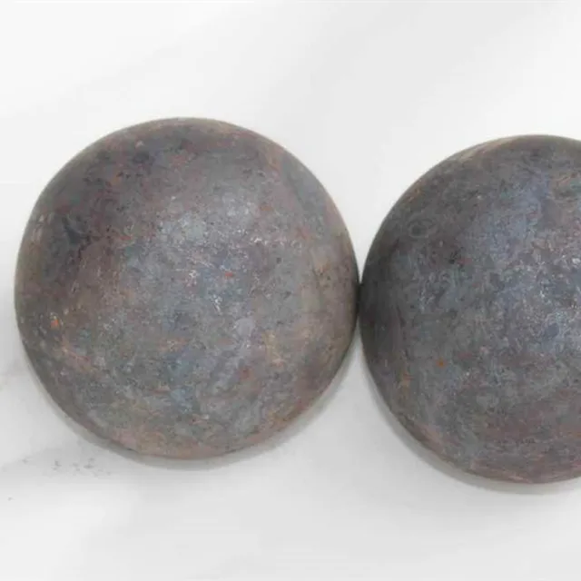 60mm forged steel grinding balls of high hardness in ball mill mines industry