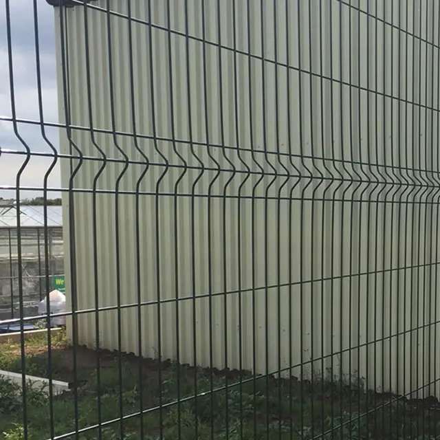 
Powder coated 8 Gauge Welded Wire mesh V Guard Steel Wire Mesh Fence 