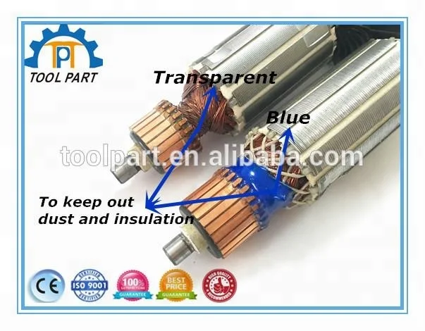 Power Tool Spare Parts Armature/ Rotor for MT240 Cutting Machine