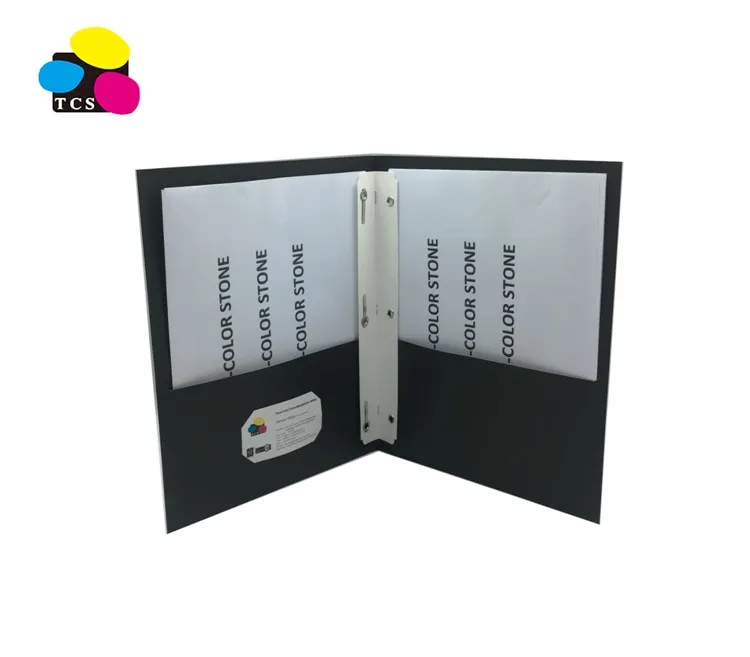 
File Folder A4 Paper Folder Portfolio Folder with Two Pockets, Assorted Colors, 100/box  (60636617322)