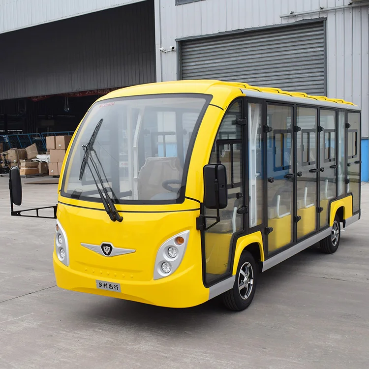 11 seats electric vehicle sightseeing car school bus for sale