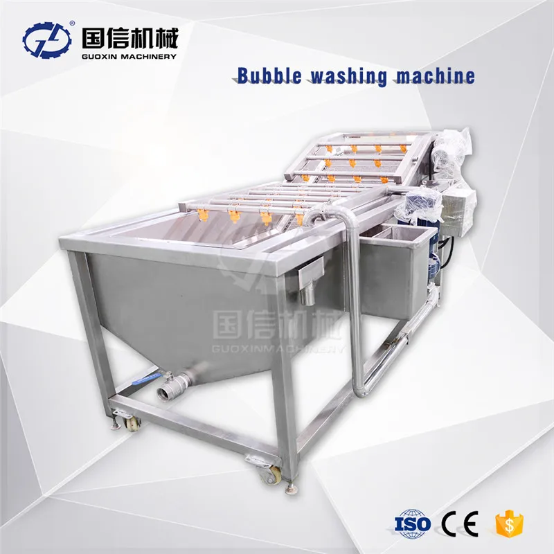 
Air Bubble Purple Potatoes Ginger Washing Cabbage Parsnip Dryer Radish Cassava Cleaning Machine Tomatoes Mushroom Carrot Washer 