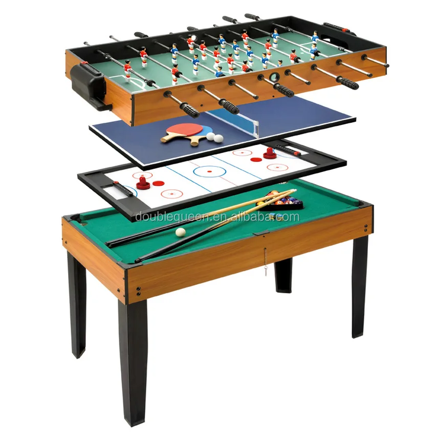 pool soccer table for easy stock and movable